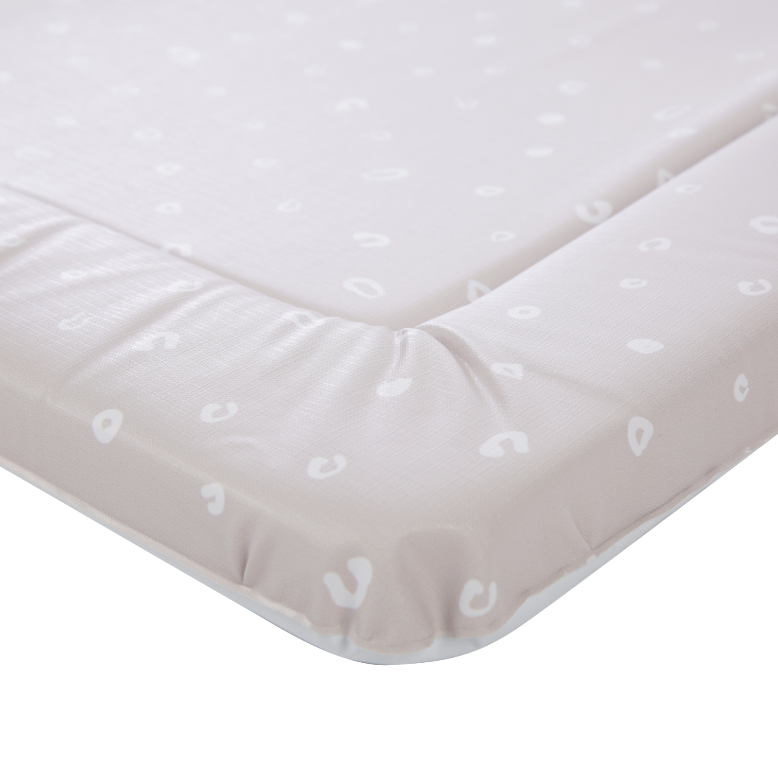 CuddleCo leopard latte changing mat 