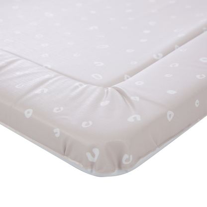 CuddleCo leopard latte changing mat 