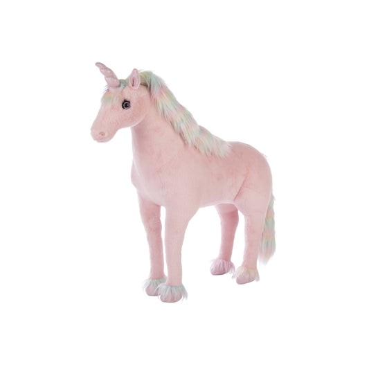 CuddleCo Standing Unicorn in Rainbow 