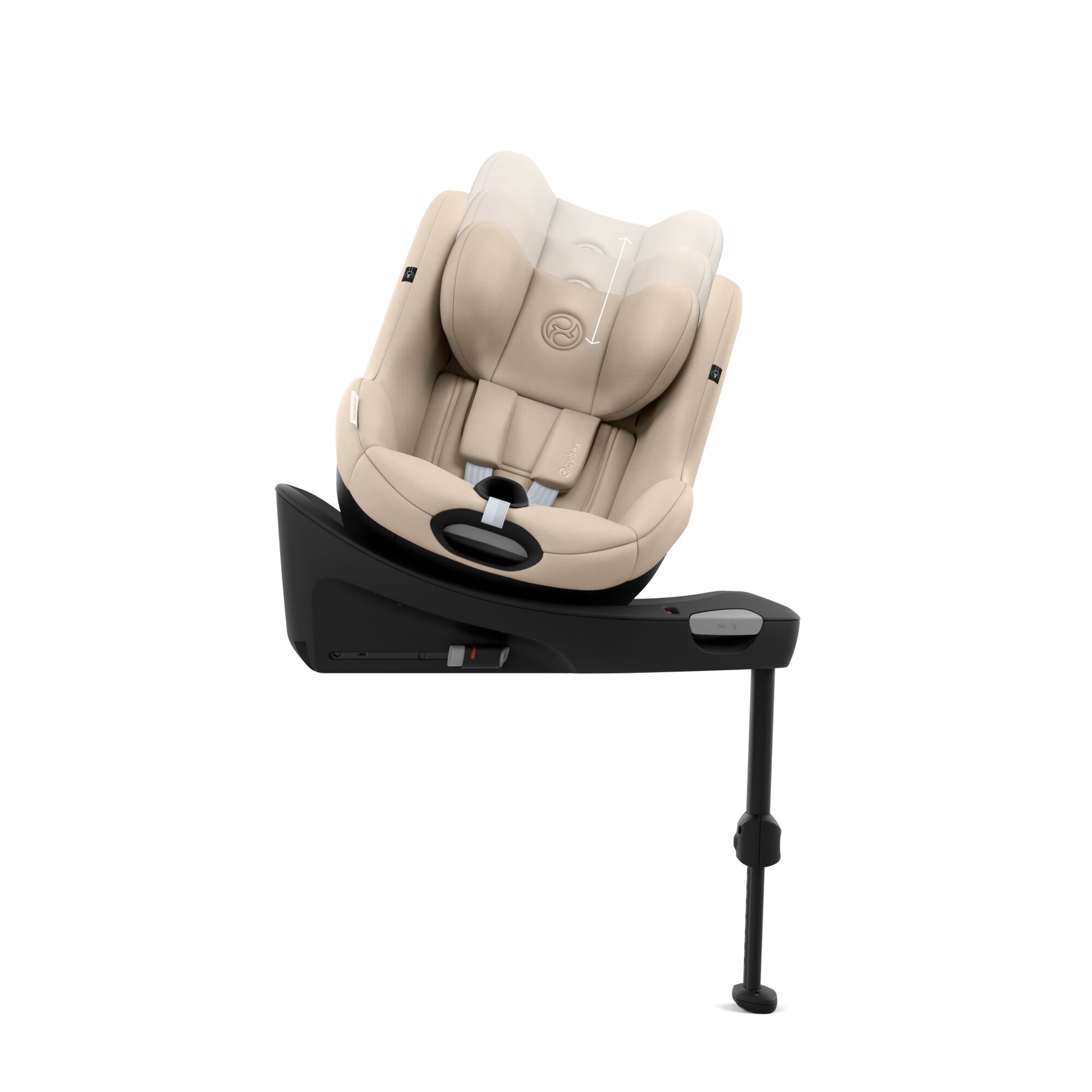 Cybex Sirona Gi I-Size car seat in Almond Beige colour.