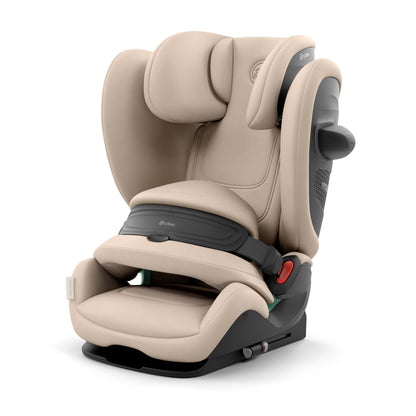 Cybex Pallas G3 i-Size Toddler Car Seat in almond beige colour.