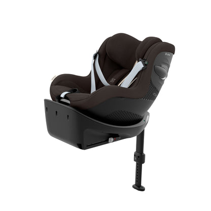 Cybex Sirona Gi I-Size car seat in chocolate brown colour.