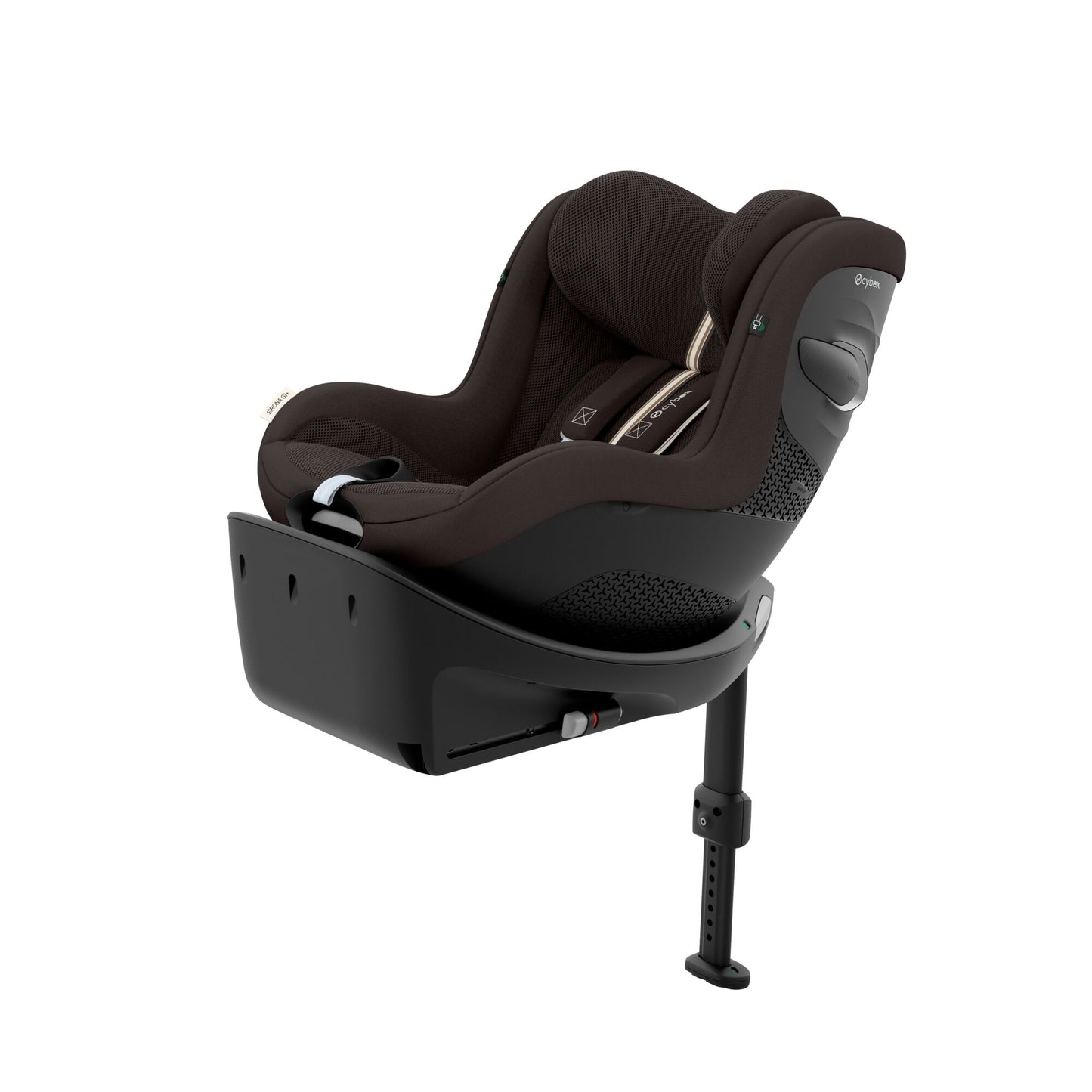 Cybex Sirona Gi I-Size car seat in chocolate brown colour.