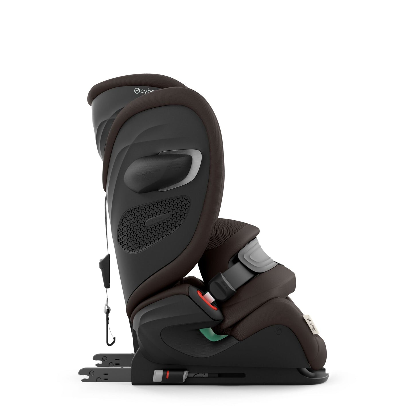 Cybex Pallas G3 i-Size Toddler Car Seat in chocolate brown PLUS colour.