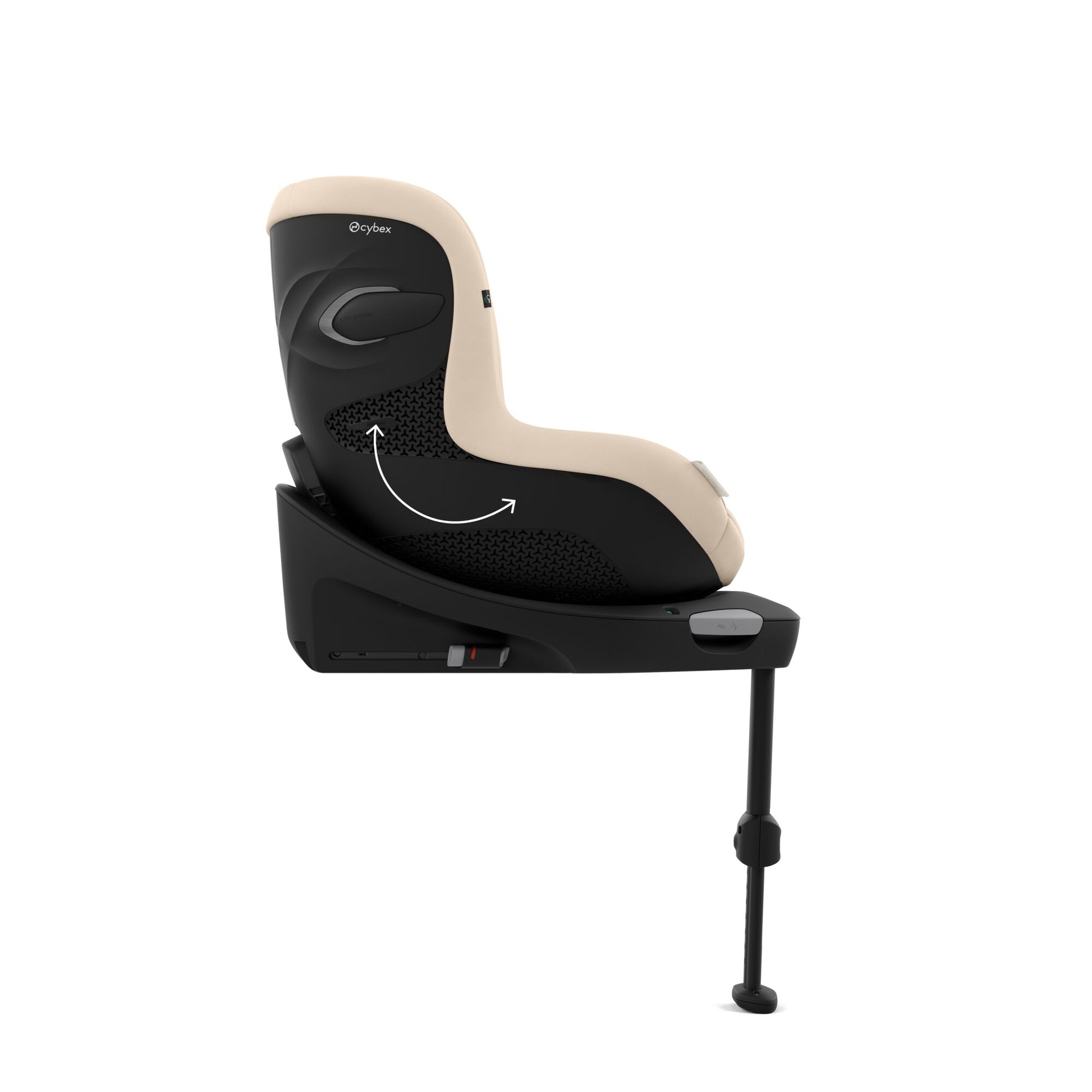 Cybex Sirona Gi I-Size car seat in Almond Beige colour.