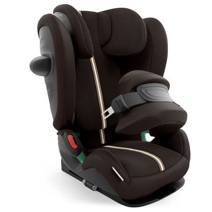 Cybex Pallas G3 i-Size Toddler Car Seat in chocolate brown PLUS colour.