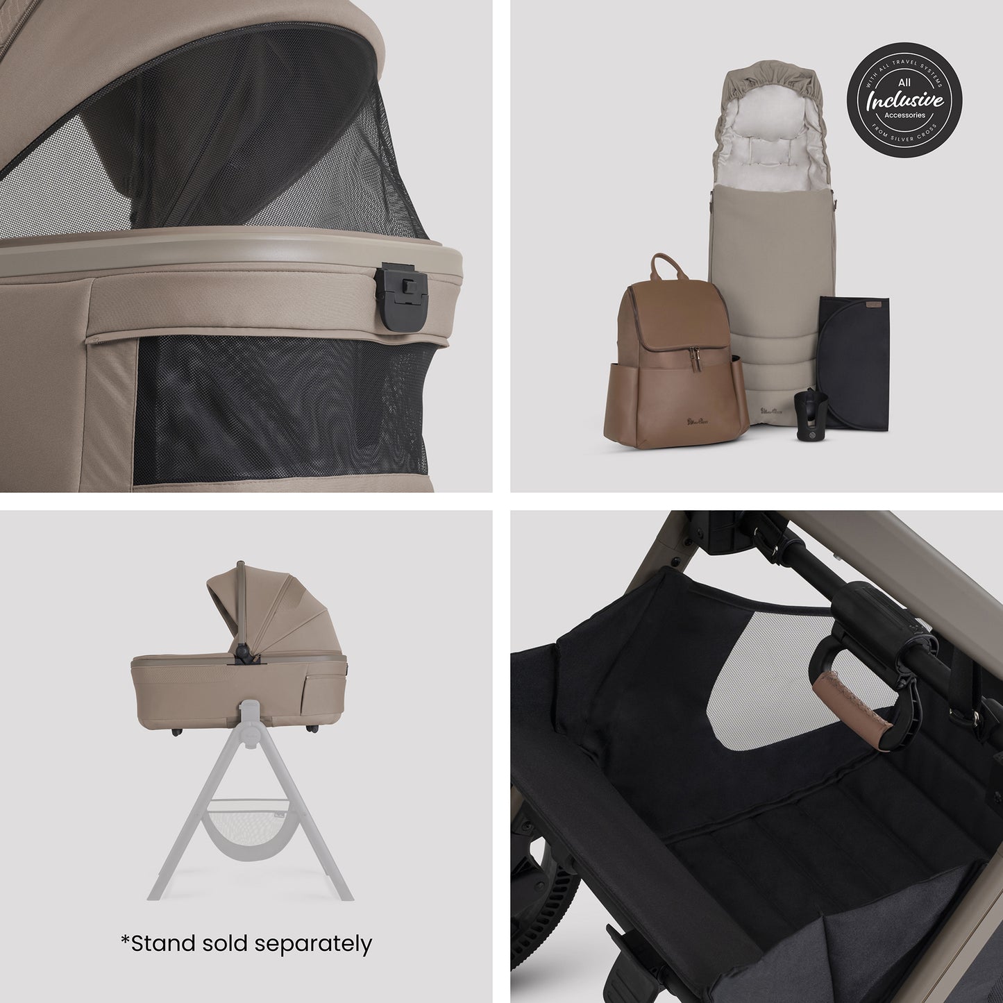 Silver Cross Cove 2 With Accessory Bundle