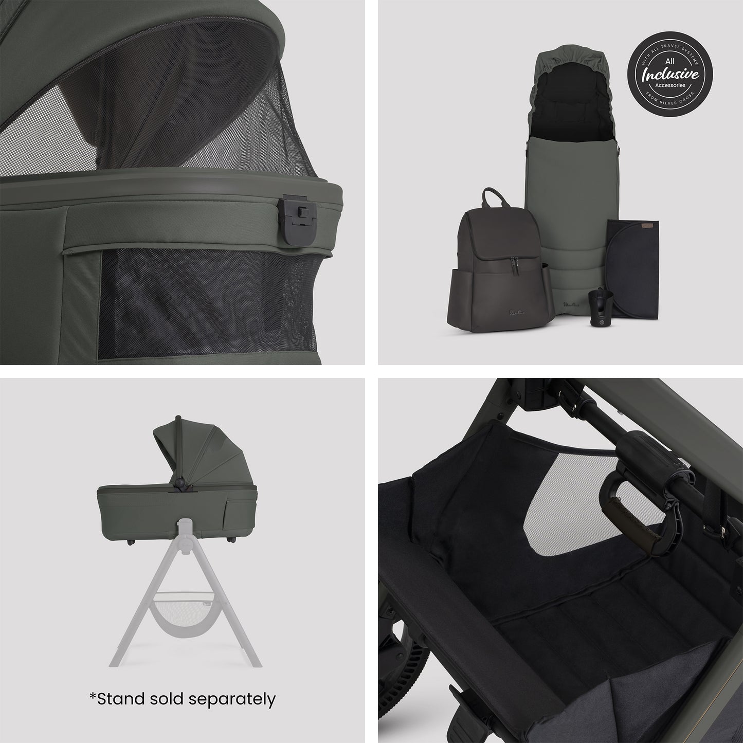 Silver Cross Cove 2 With Accessory Bundle