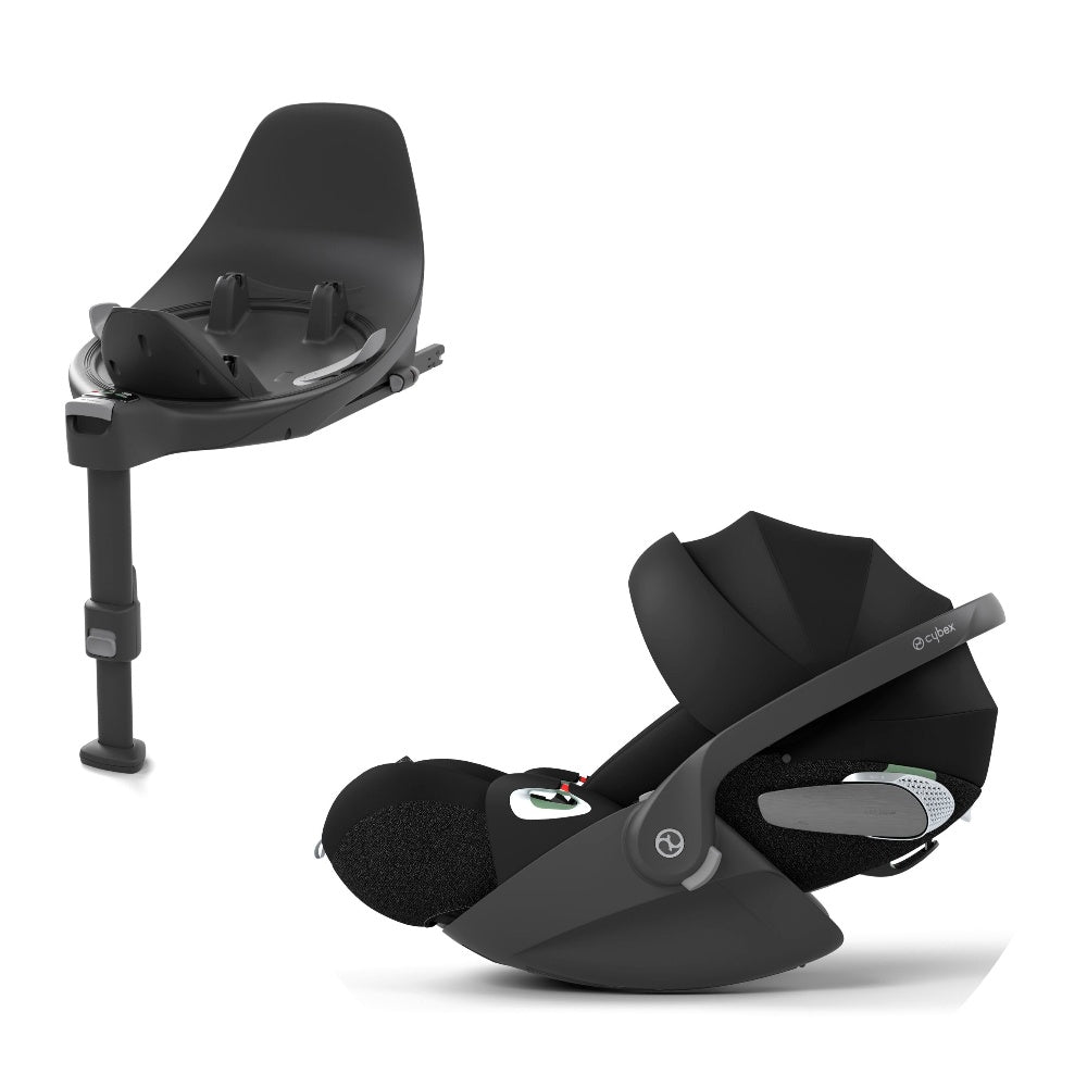 Cybex cloud t car seat in sepia black  colour with isofix base t.