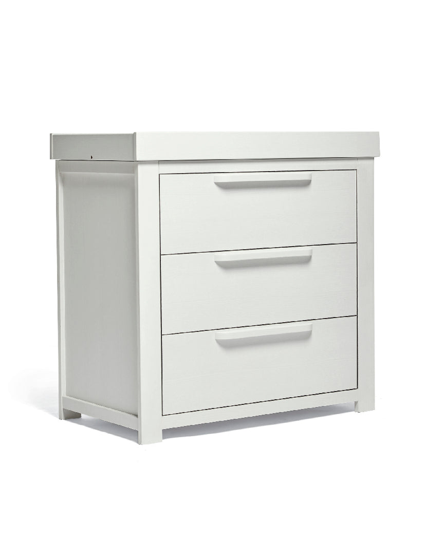 Mamas & Papas Franklin Dresser & Changing Unit in Whitewash