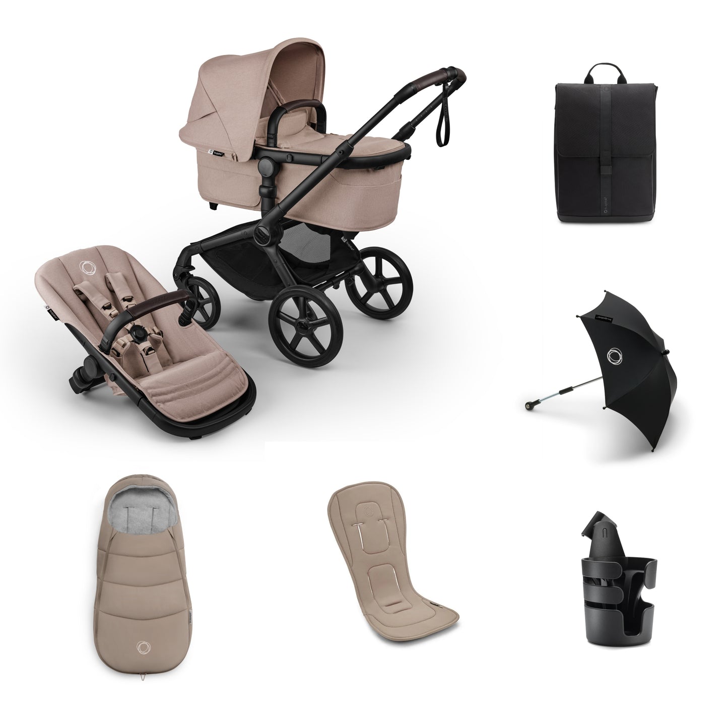 Bugaboo Fox 5  Renew Complete Bundle taupe