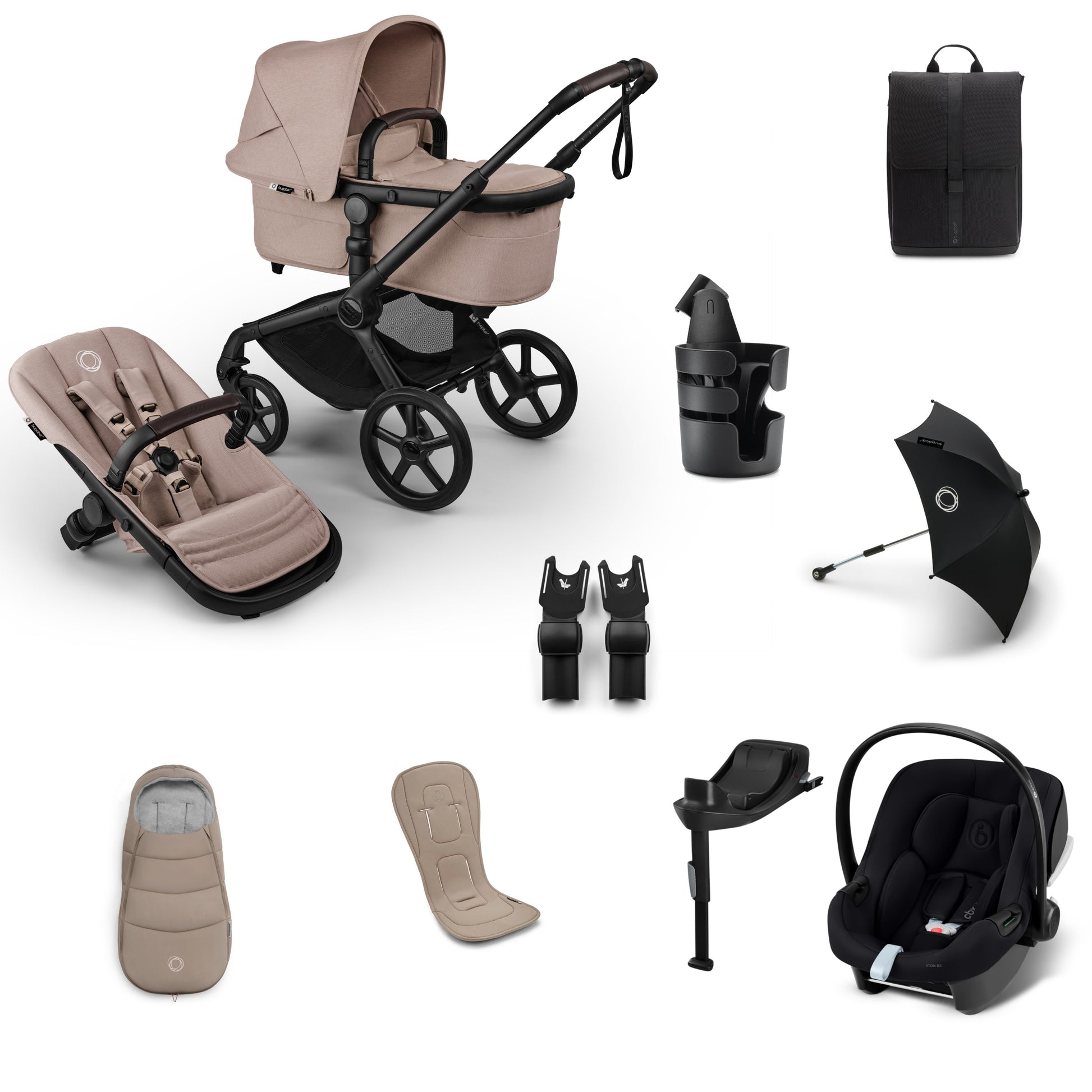 Bugaboo Fox 5  Renew Complete Bundle taupe
