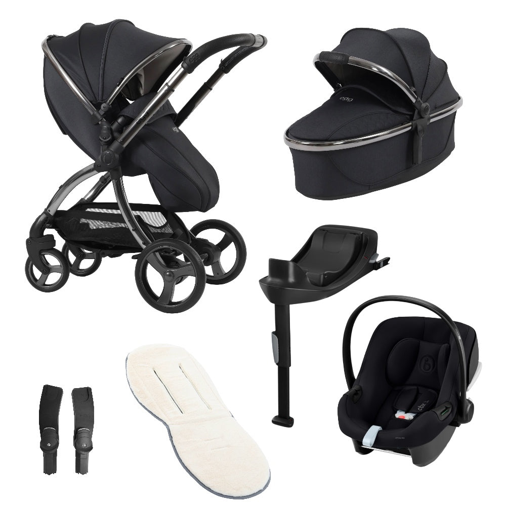 Egg3 in carbonite colourway with all babies essentials.