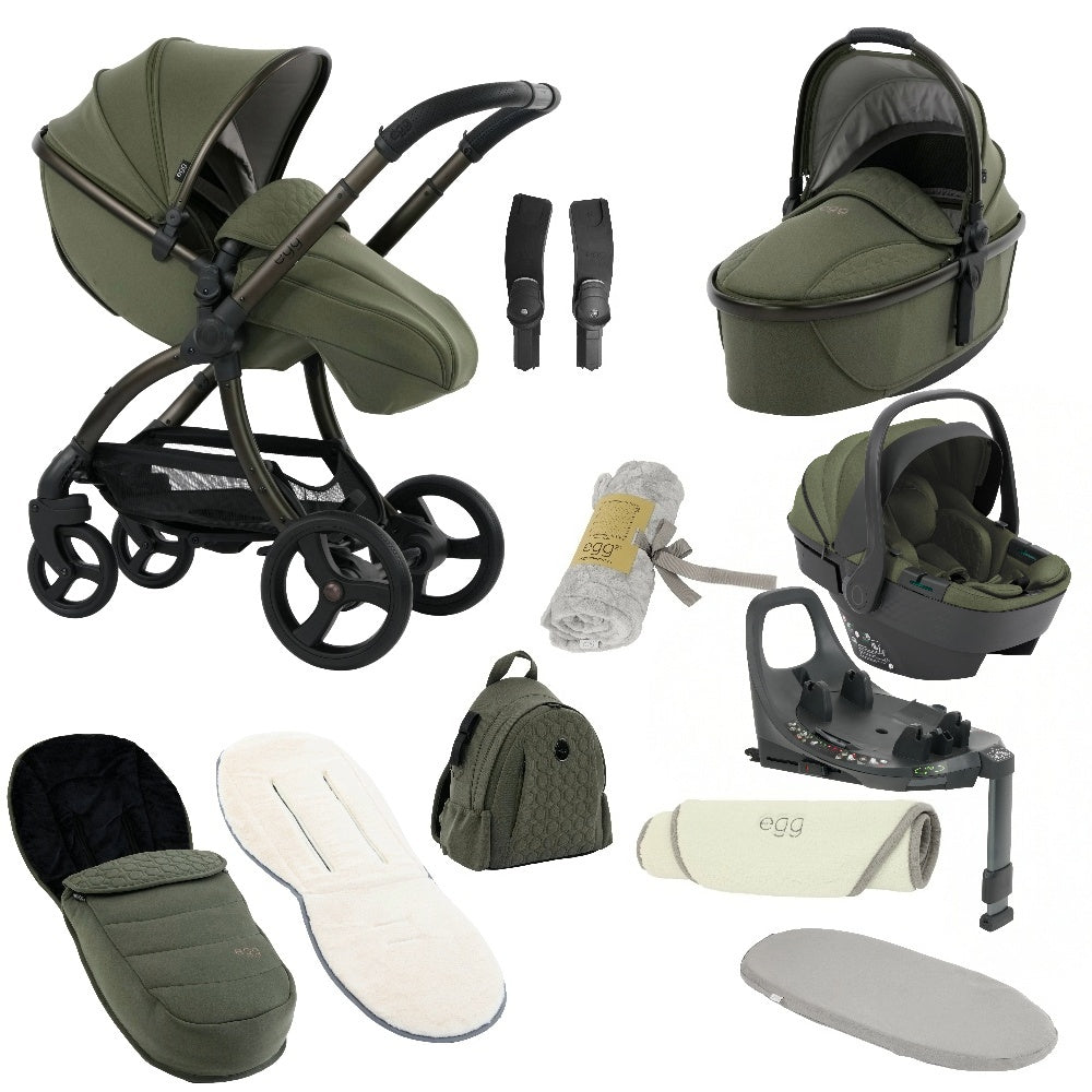 Egg®3 Stroller Snuggle Package With Egg Shell 360 & Base