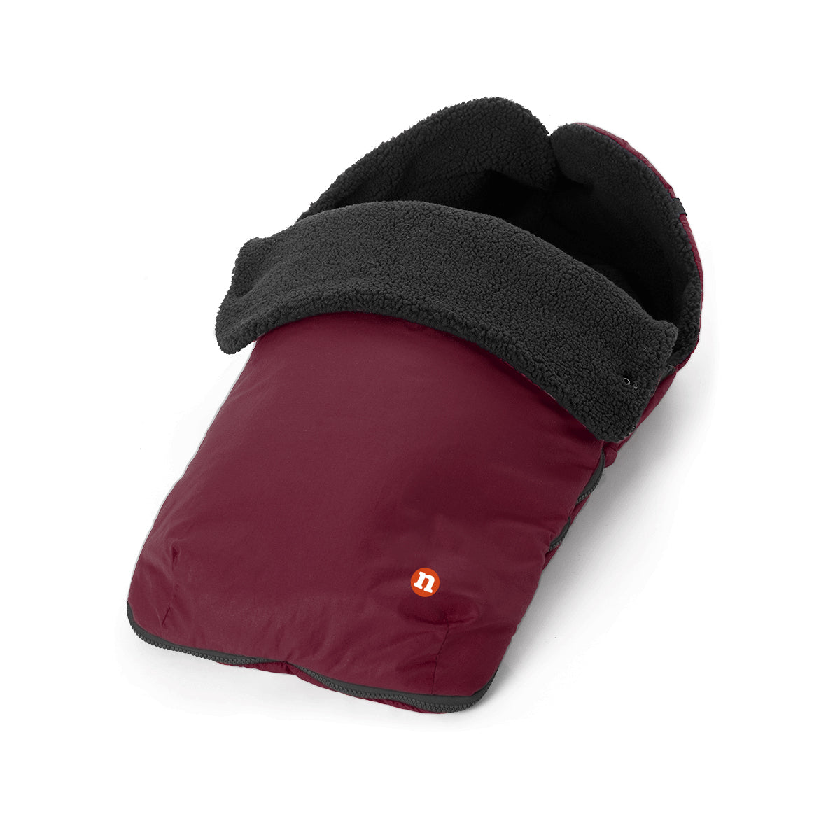 Cosy Out N About footmuff in brambleberry red