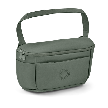 Bugaboo organiser bag for pushchair in forest green colourway.