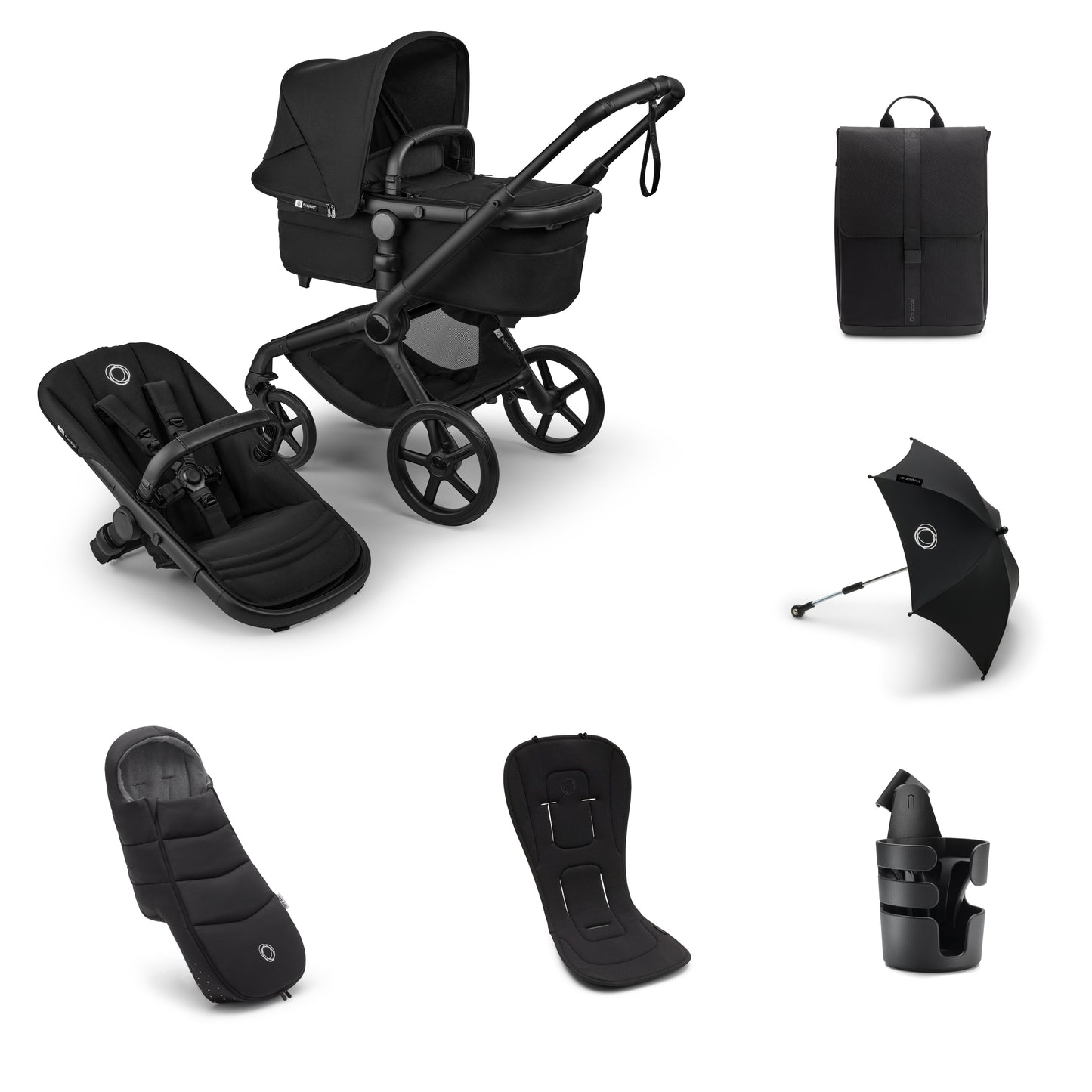 Bugaboo Fox 5  Renew Complete Bundle Heritage Black