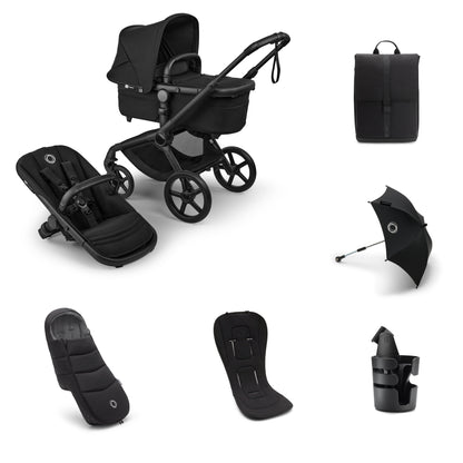 Bugaboo Fox 5  Renew Complete Bundle Heritage Black