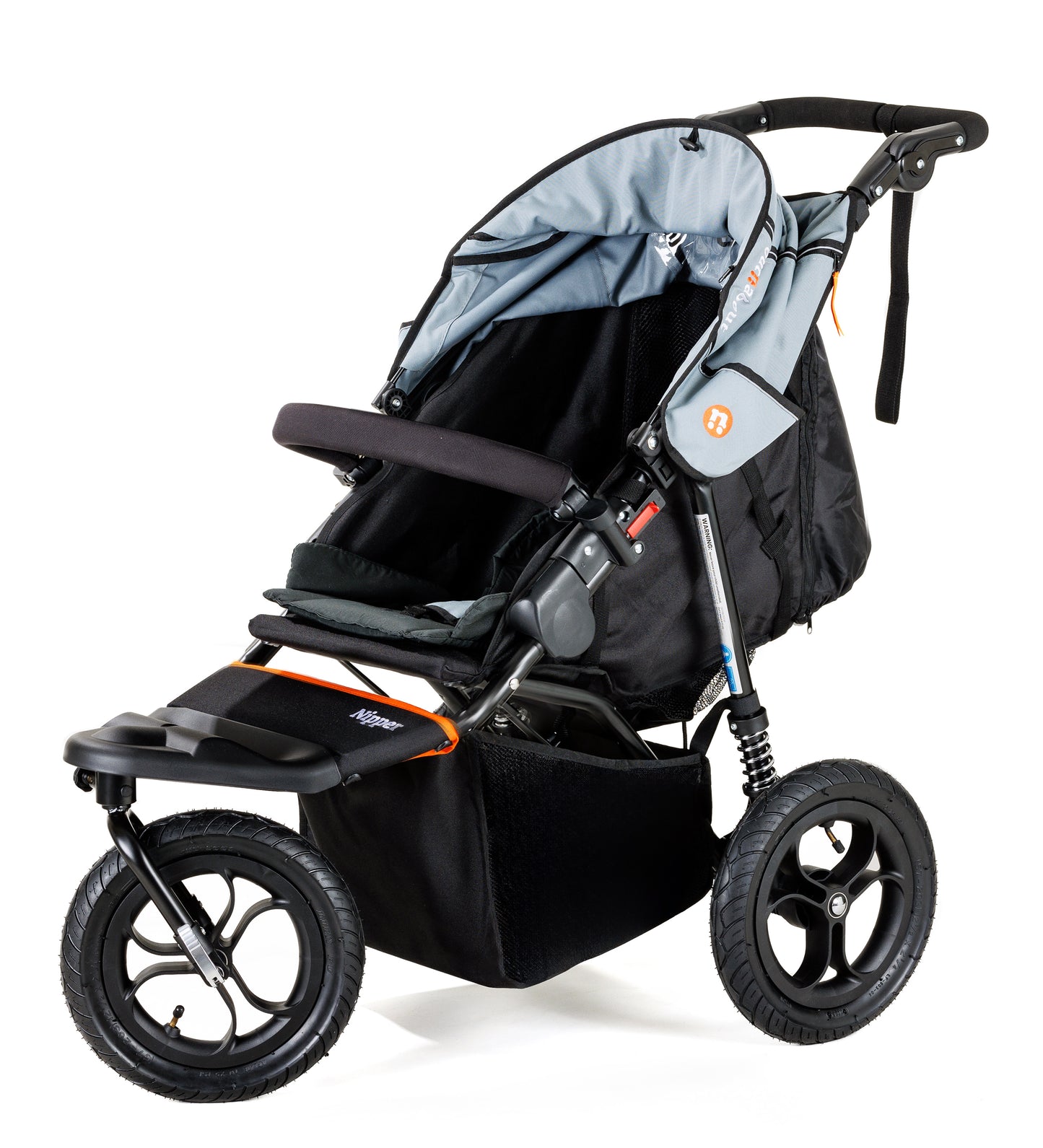 Out N About single nipper in rocksalt grey