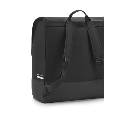 Bugaboo Butterfly transport bag in black and grey.