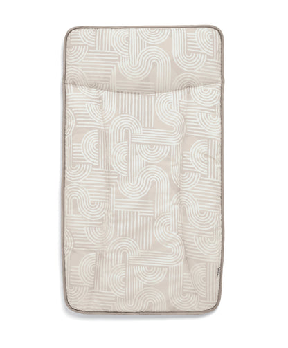 Mamas & Papas changing mat in woven natural print.