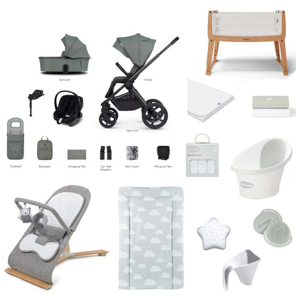Venicci Upline Aloe with multiple accessories