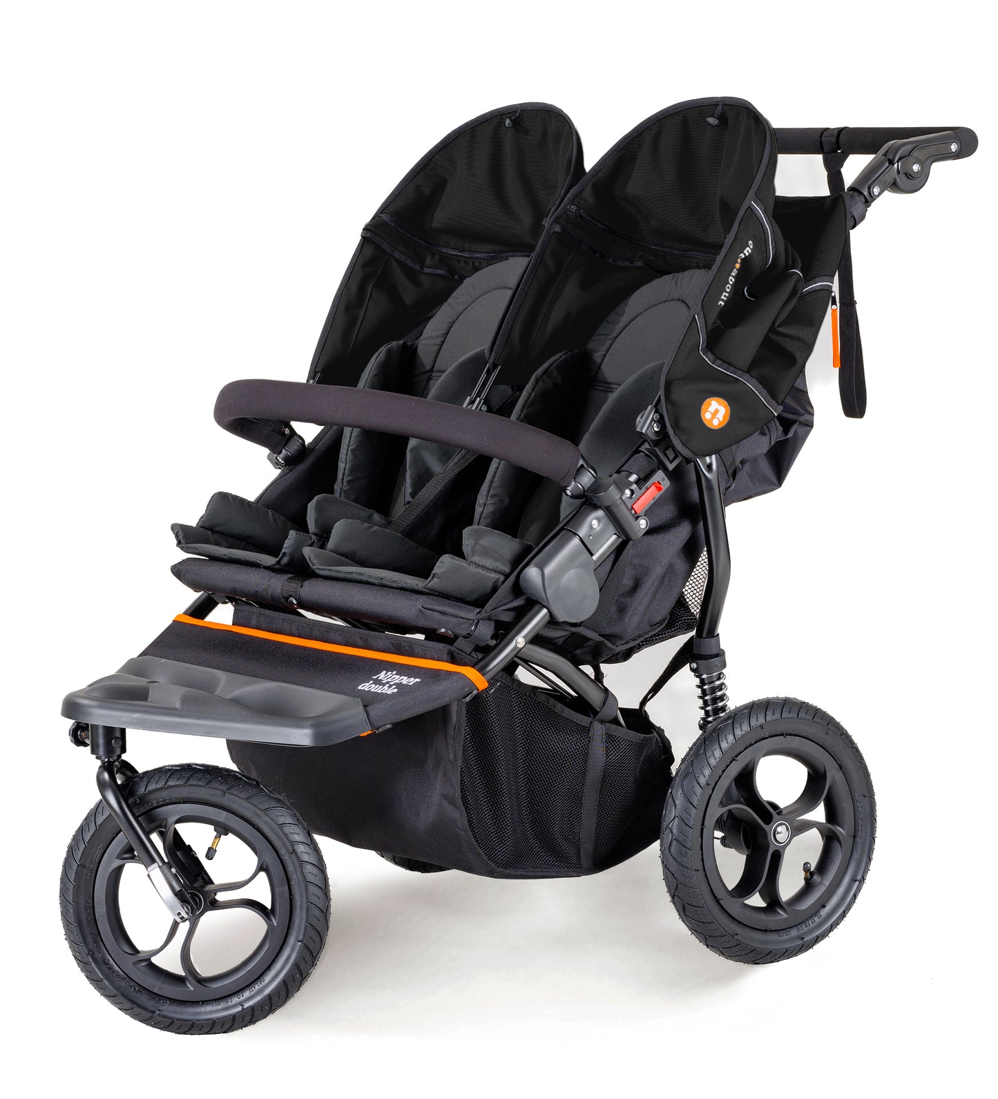 Out N About double nipper in summit black