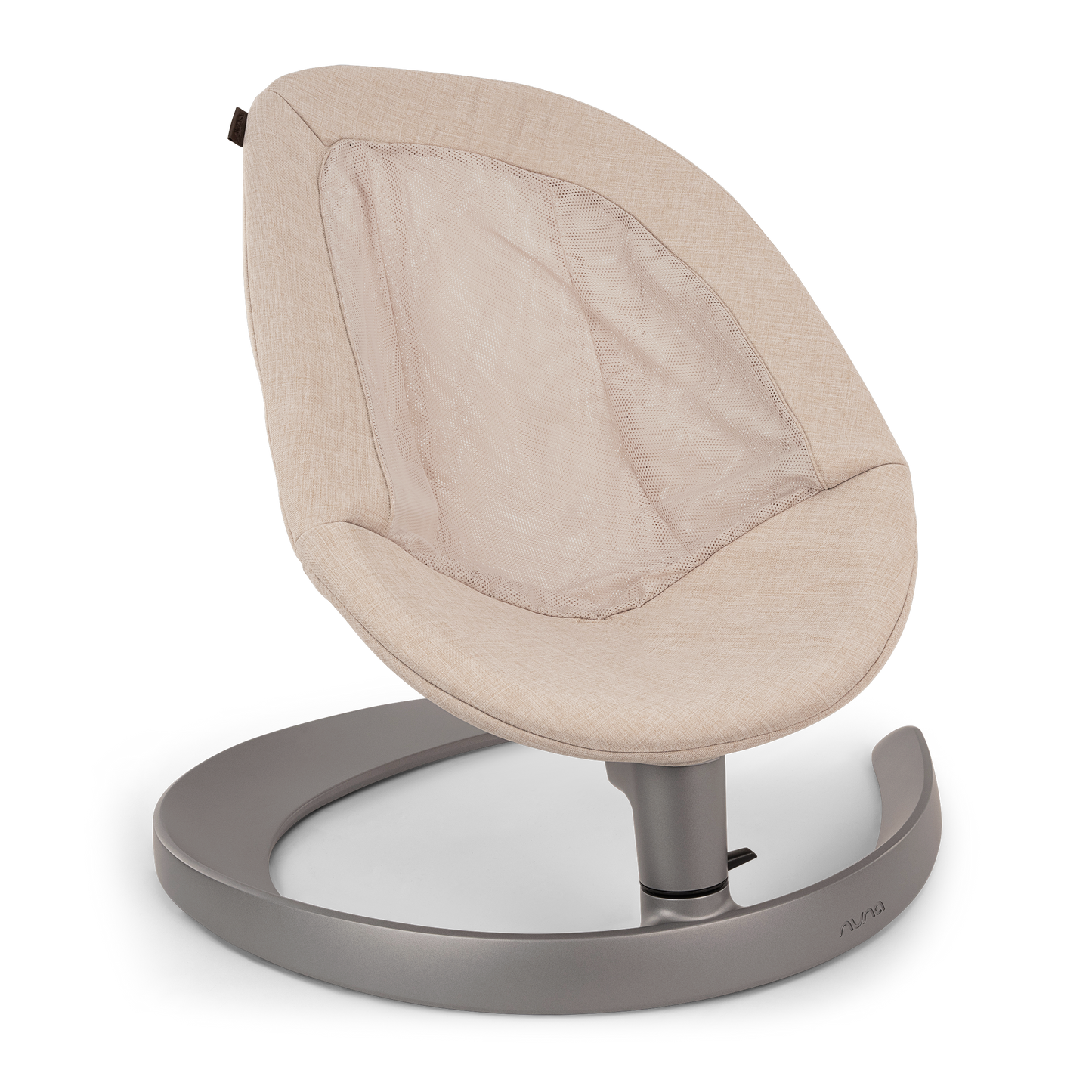 Nuna Leaf Grow bouncer in cloud colourway.