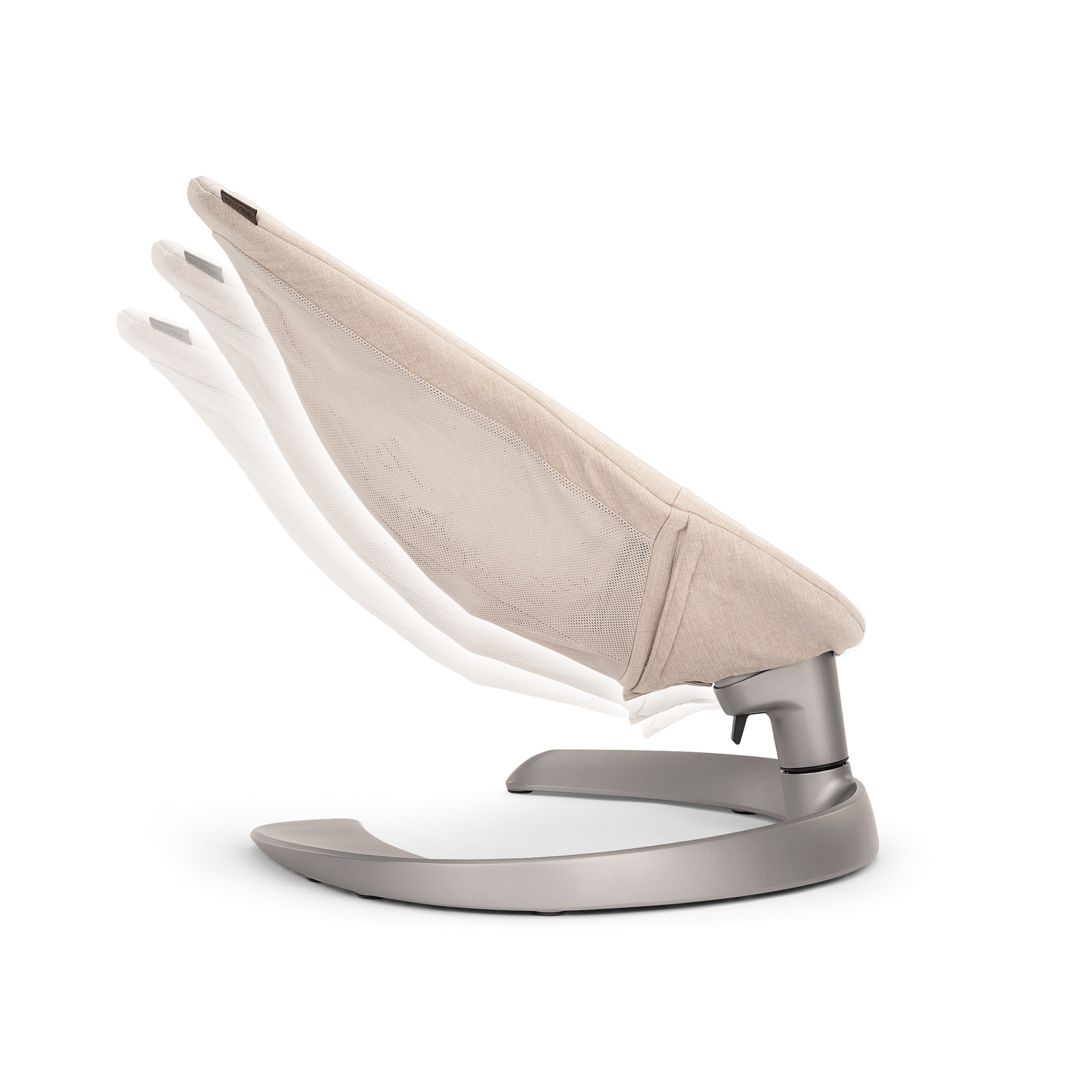 Nuna Leaf Grow bouncer in cloud colourway.