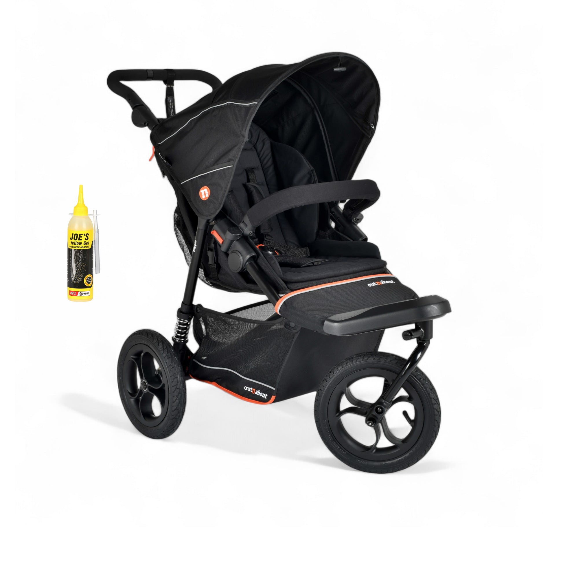 Out N About single V6 nipper in summit black 
