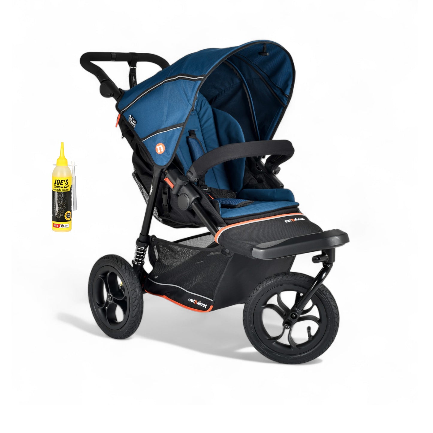 Out N About single V6 nipper in highland blue 