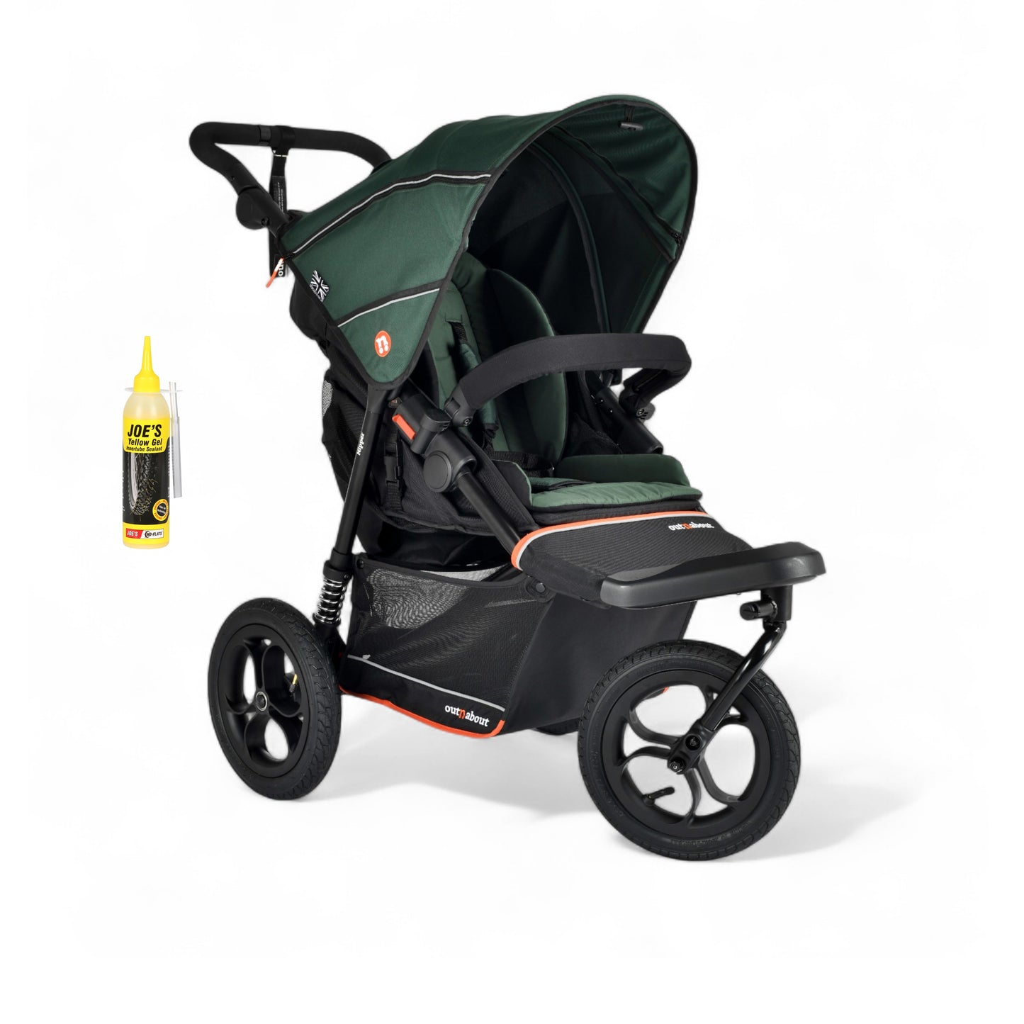 Out N About single V6 nipper in sycamore green 