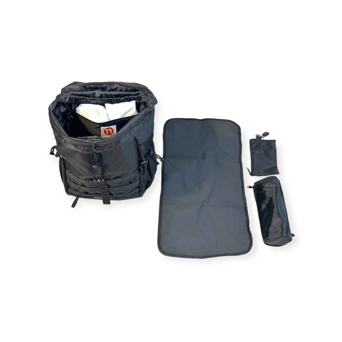Out n About nipper pack in black colour way.