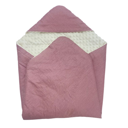 Little loves blanket in Pink with White Spots