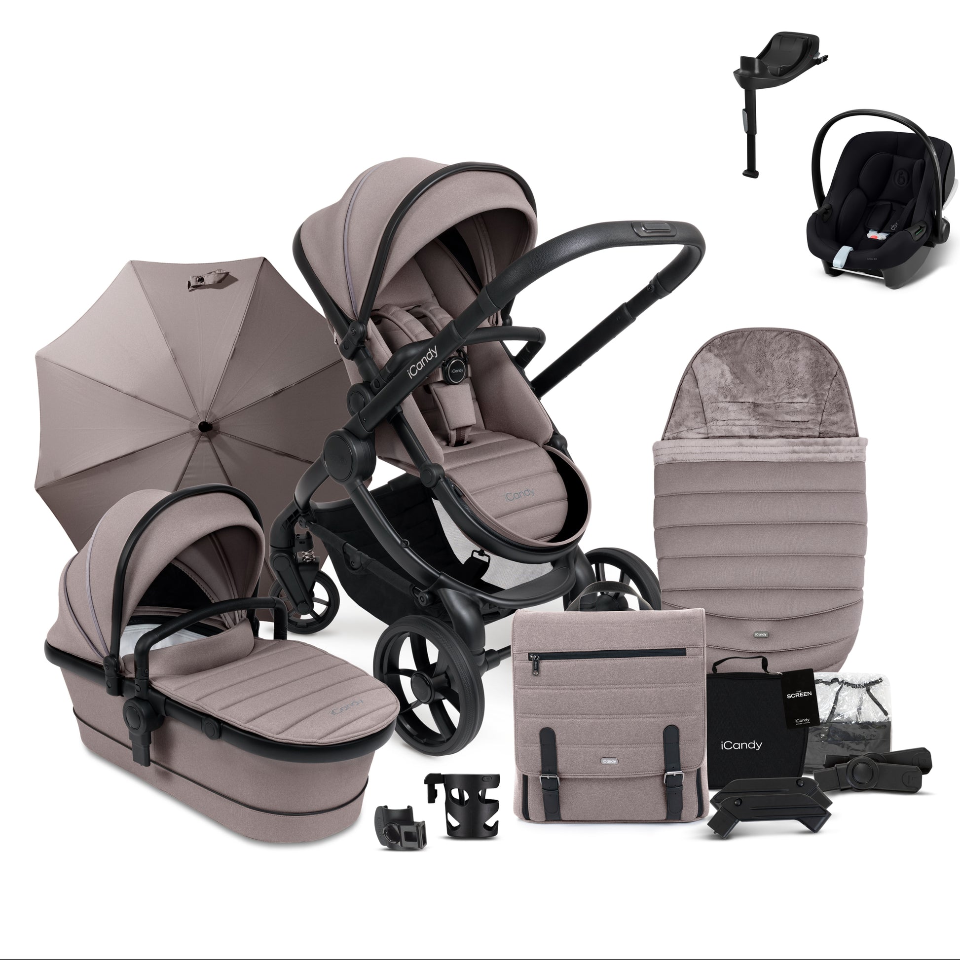 iCandy peach Porcini aton b2 bundle