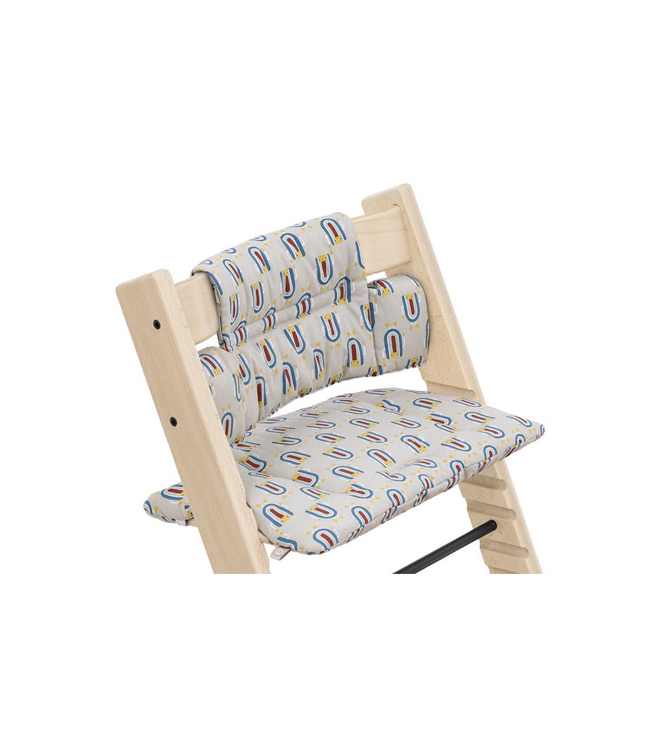 Stokke Classic Cushion in Robot Grey Print.