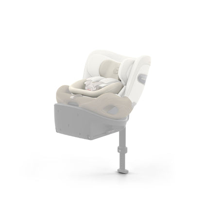 Cybex newborn inlay for sirona S & sirona Si car seat in jade green colour.