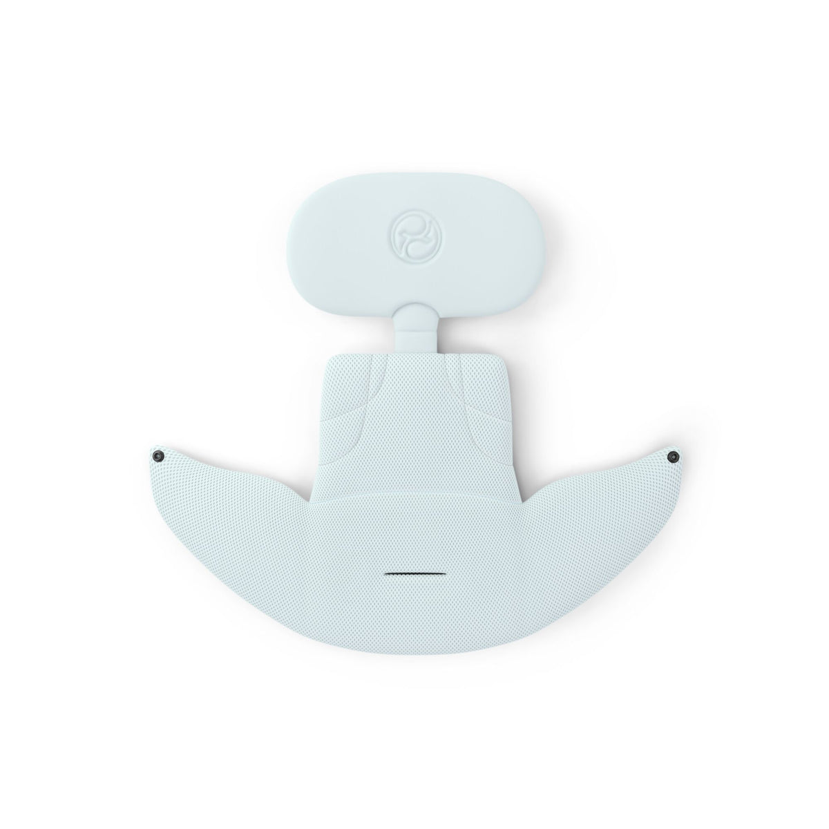 Cybex newborn inlay for sirona S & sirona Si car seat in opal blue colour.