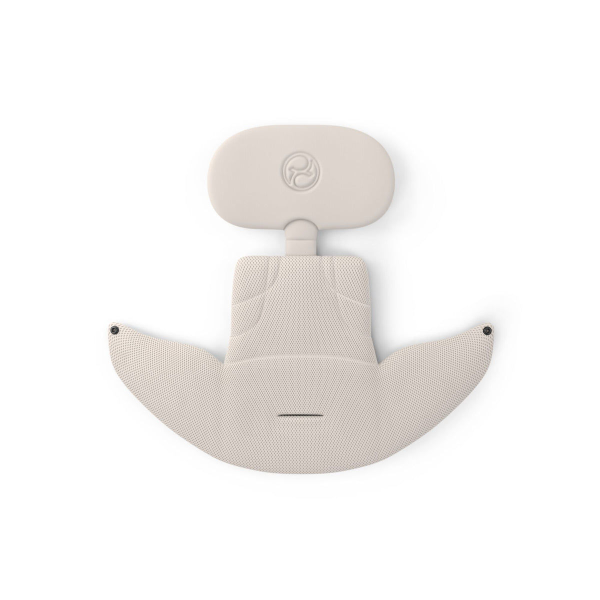 Cybex newborn inlay for sirona S & sirona Si car seat in amber brown colour.