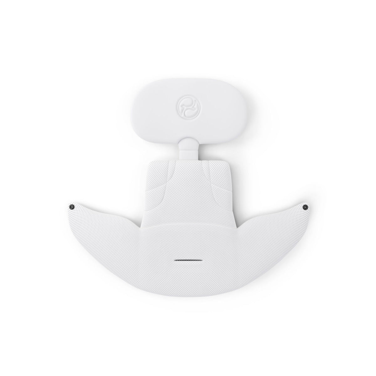 Cybex newborn inlay for sirona S & sirona Si car seat in off white colour.