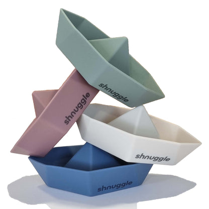 Shnuggle Stack and Sail Bath Boat Toys