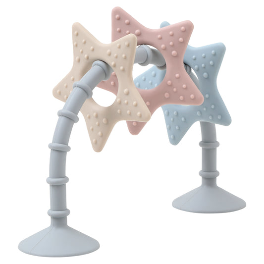 Shnuggle Stick N Play Star Toy - Neutral