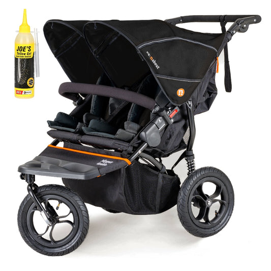 Out N About double nipper in summit black