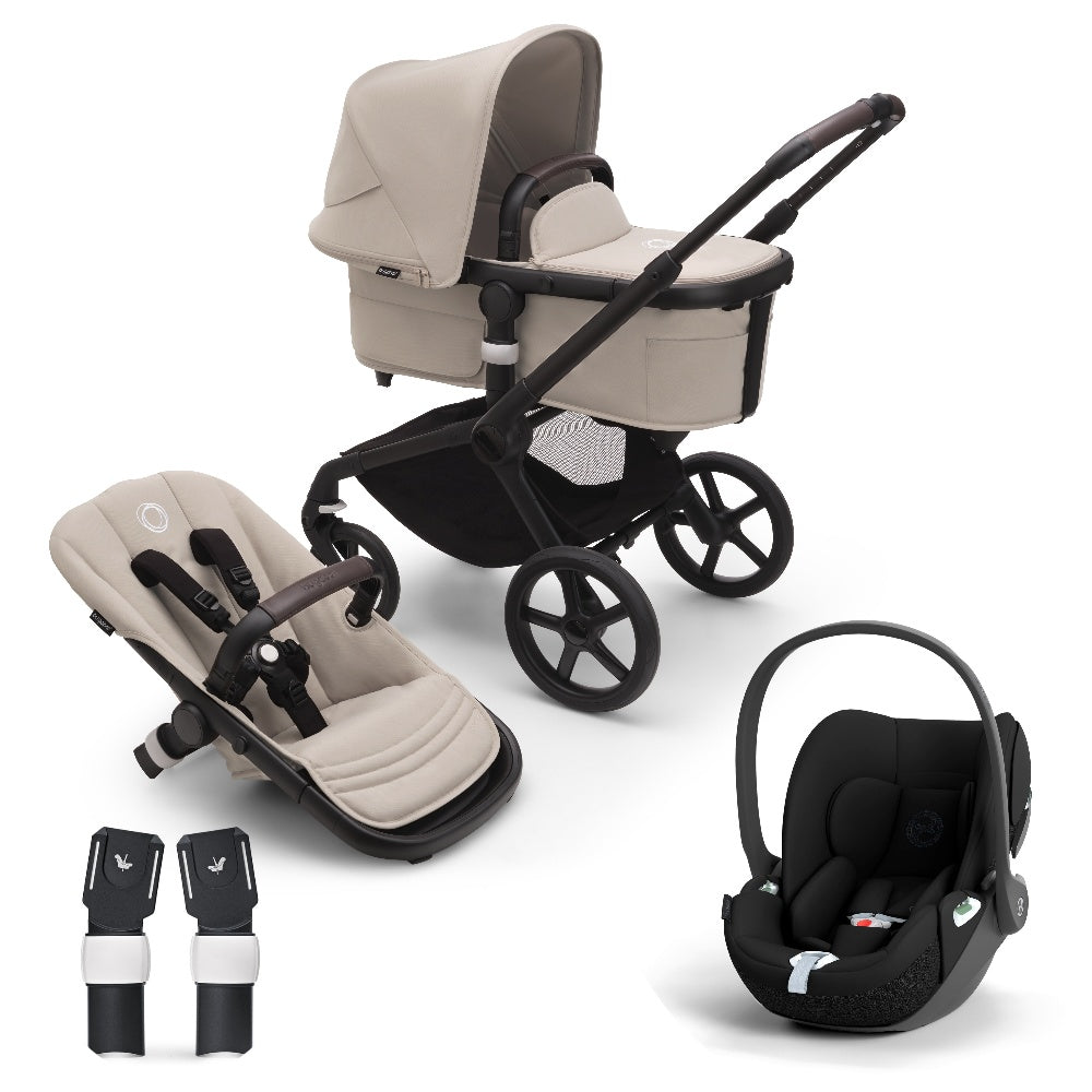 Bugaboo Fox 5 in Taupe Complete with cloud t car seat.