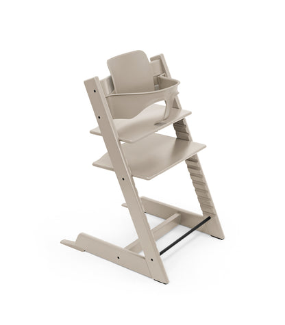 Stokke Babyset V2 in Cashmere Grey colourway.