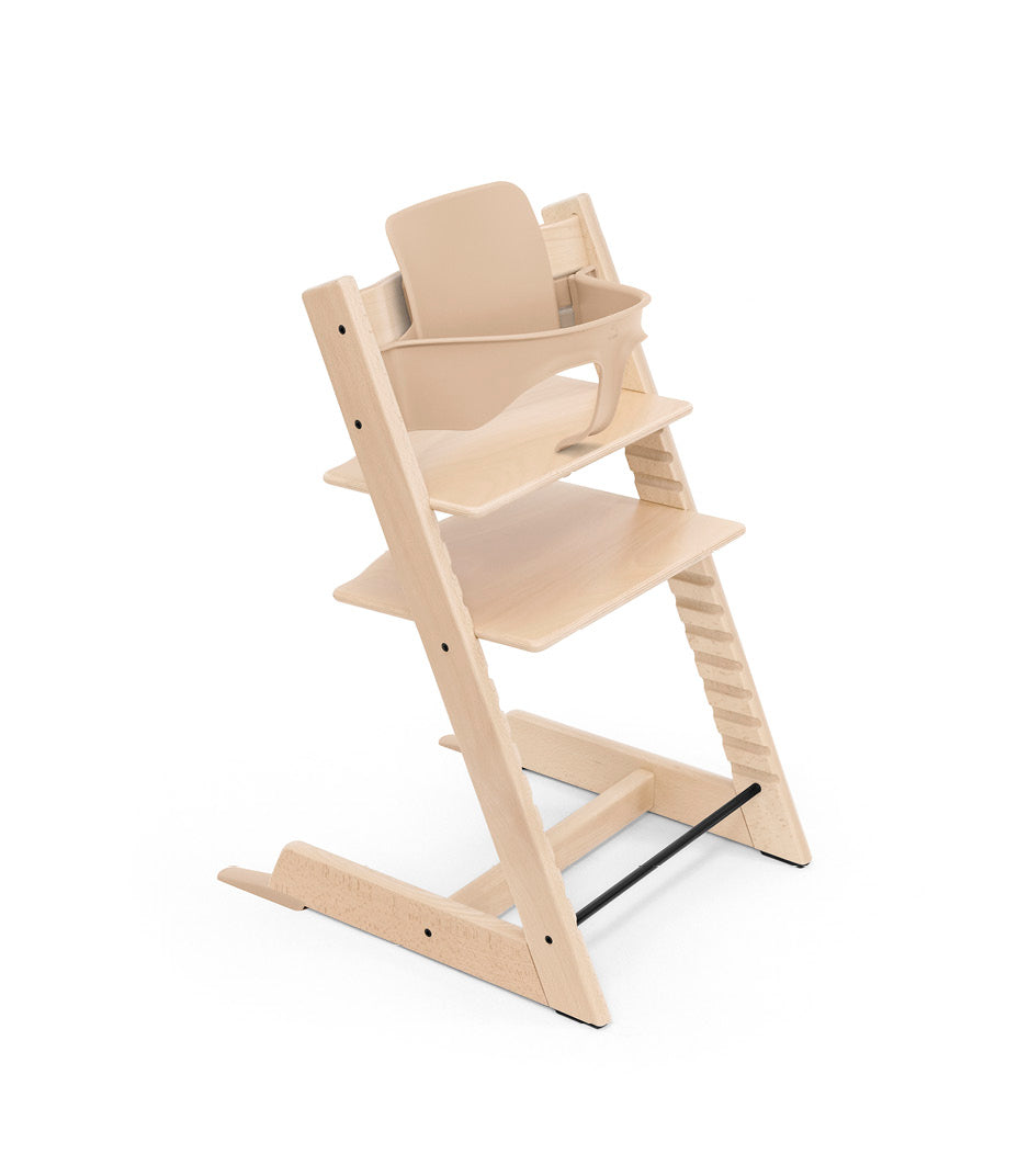 Tripp Trapp frame with baby set attached