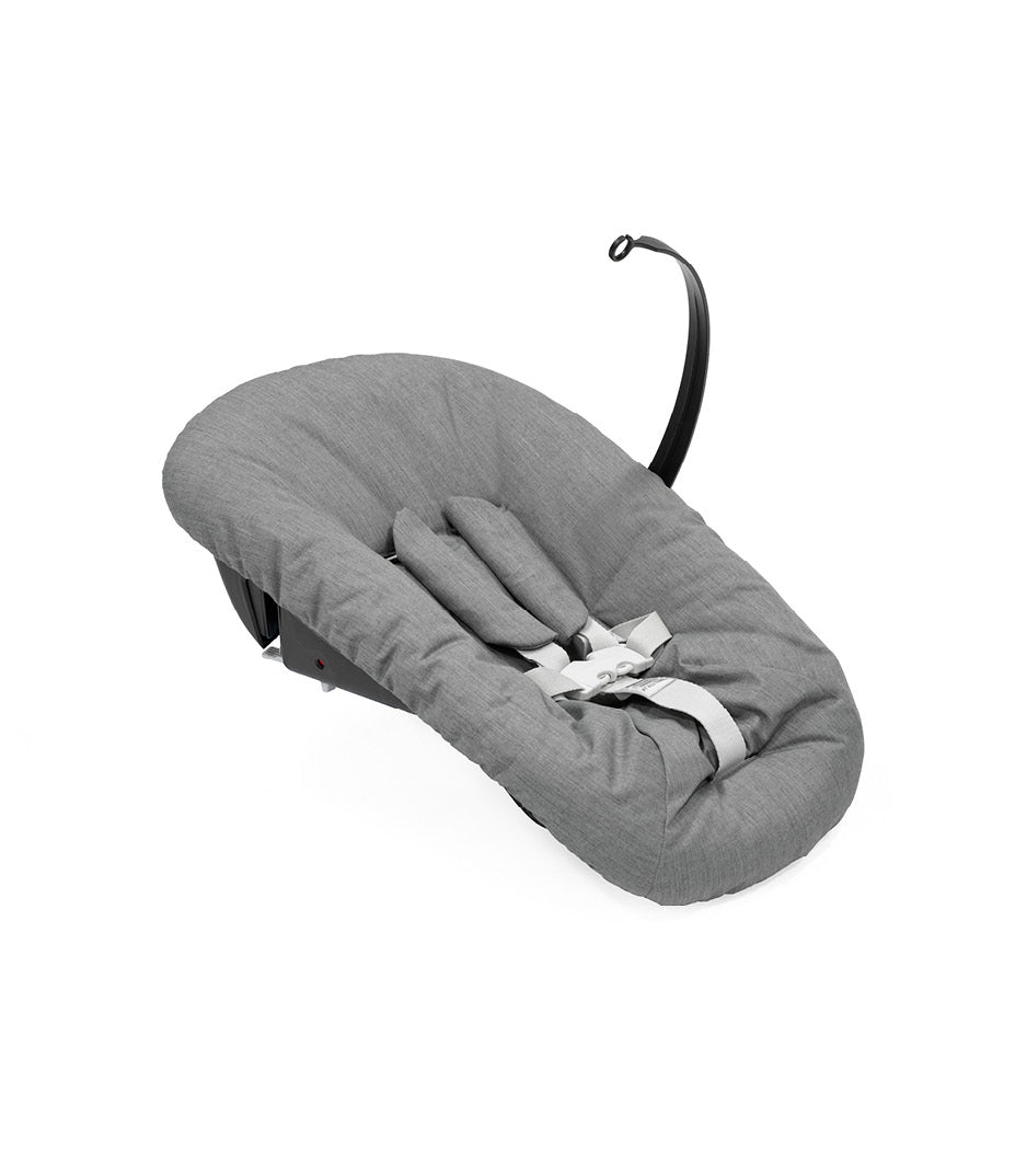 Egg 3 Pushchair & carrycot in chocolate velvet colourway, complete with all babies essential including car seat, tripp trapp highchair, crib and bath.