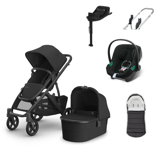 UPPAbaby Vista v3 Jake aton b2 bundle with footmuff 