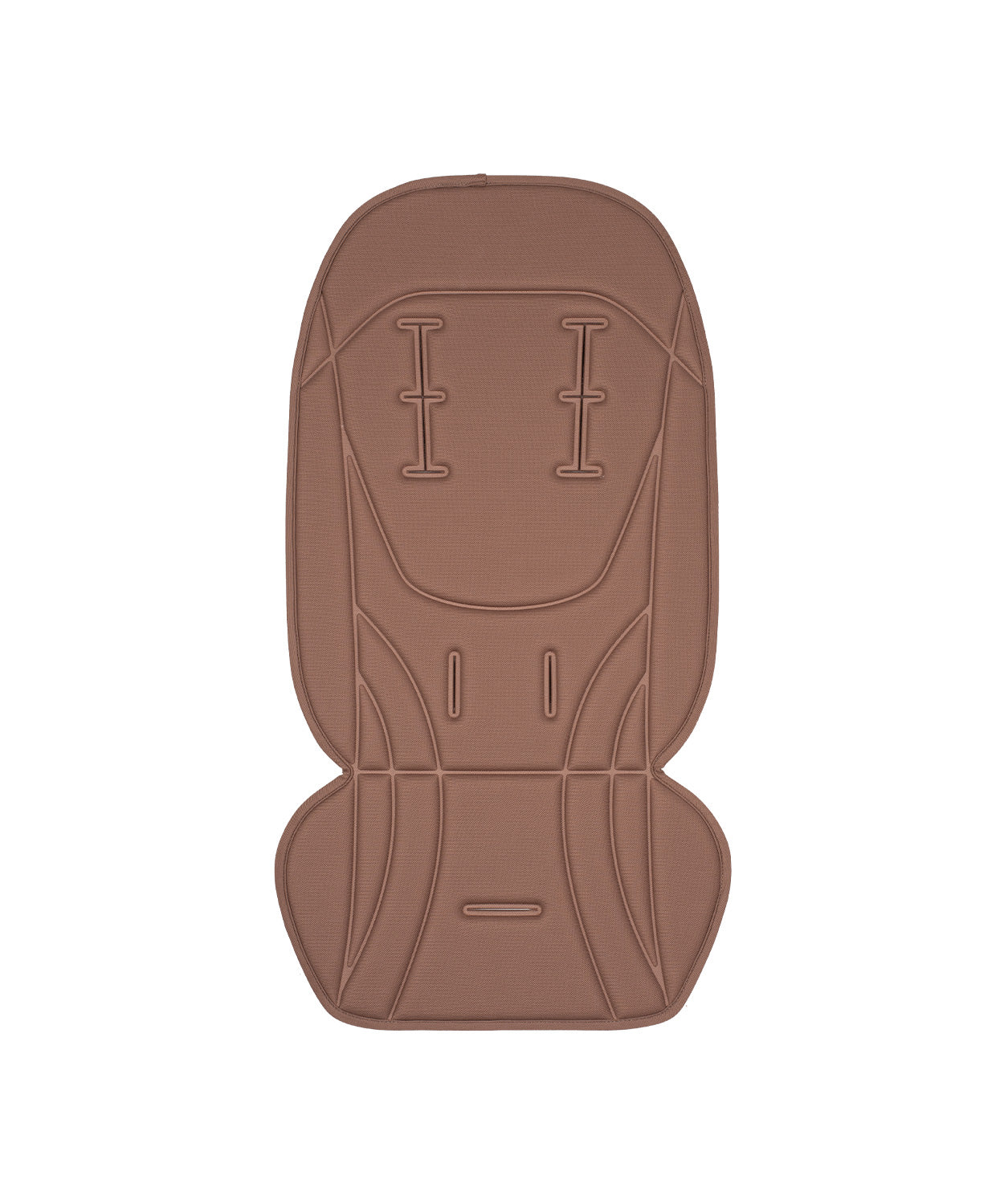 Tila 13 piece pram bundle with tiago car seat, isofix base and accessories in noce brown colourway.