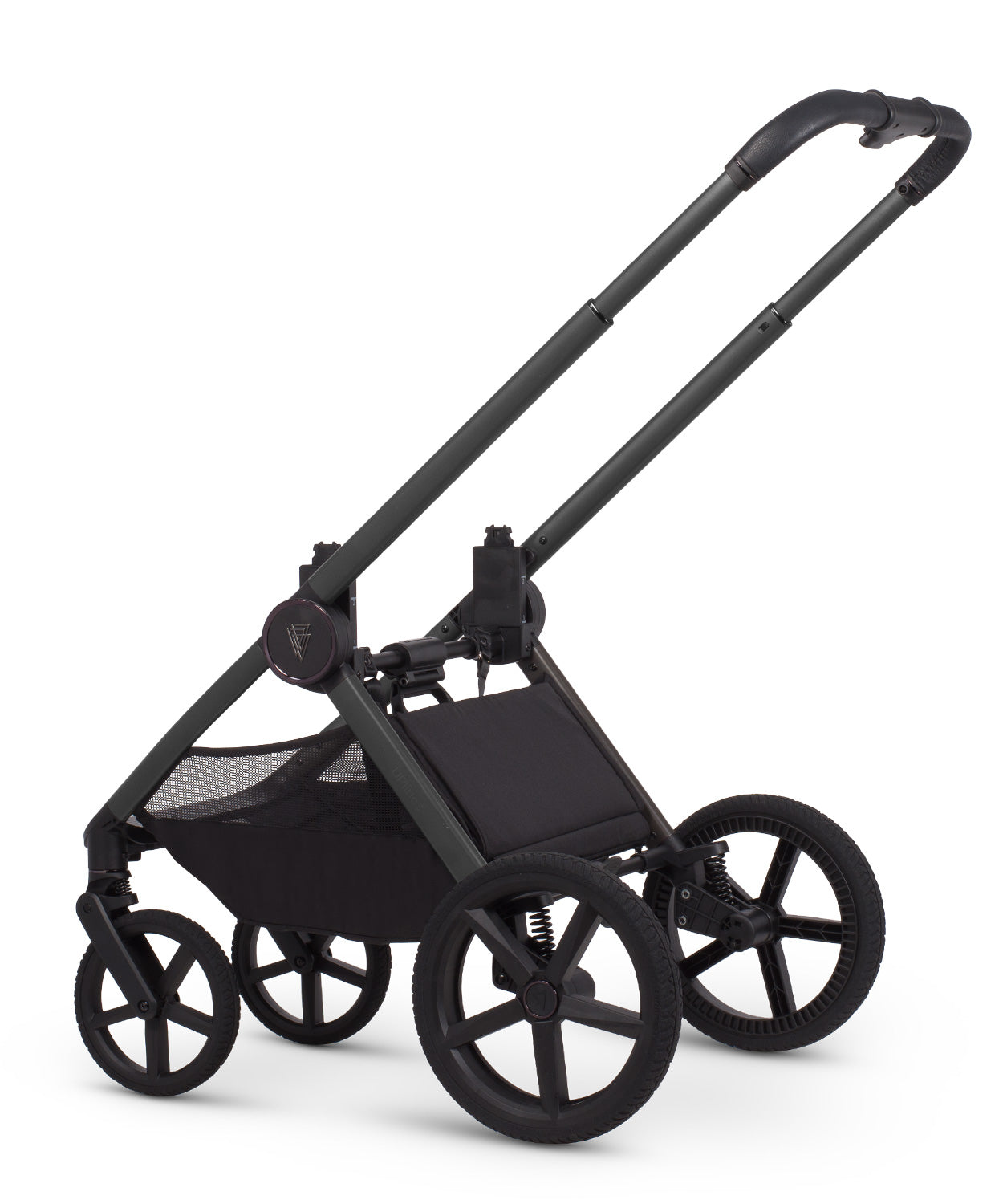 Venicci upline 3 pram bundle with accessories in aloe green colourway.